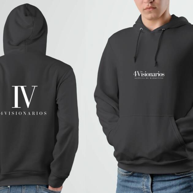 Sweatshirt Preta