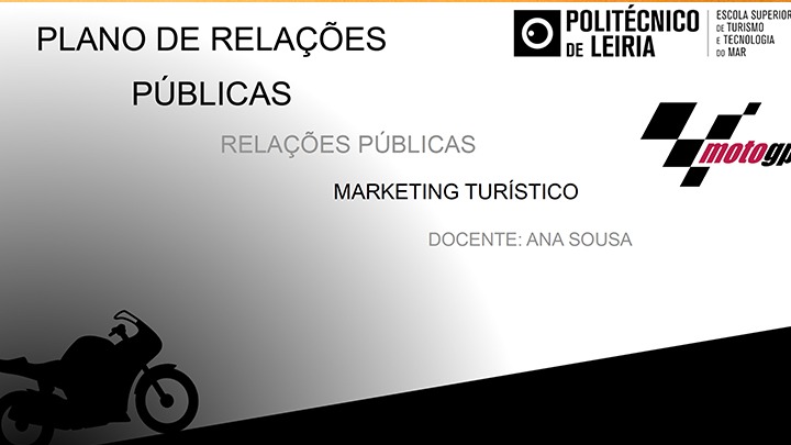 Plano de relações motogp